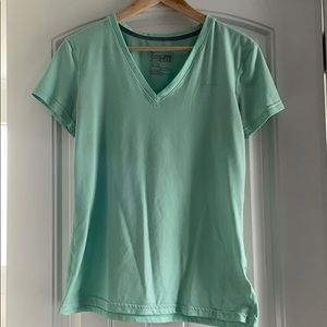 Mint green Nike shirt